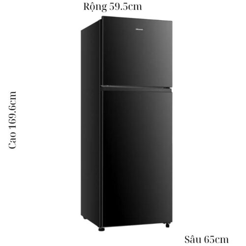 Tủ Lạnh 2 cánh Inverter 326 Lít Hisense HT35WB 7 kich thuoc tu lanh 2 canh inverter 326 lit hisense ht35wb 1