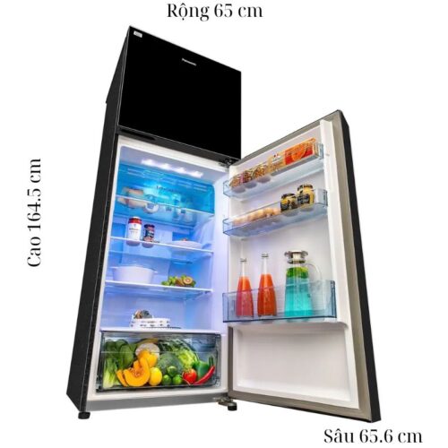Tủ Lạnh 2 cánh Inverter 326 Lít Panasonic NR-TL351VGMV 7 Kích thước tủ Lạnh 2 cánh Inverter 326 Lít Panasonic NR-TL351VGMV