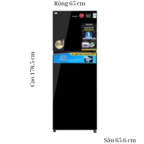 Tủ Lạnh 2 cánh Inverter 366 Lít Panasonic NR-TL381VGMV 7 Kích thước tủ Lạnh 2 cánh Inverter 366 Lít Panasonic NR-TL381VGMV