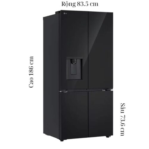 Tủ Lạnh 4 cánh Multi Door Inverter 607 Lít LG LFD61BLGA 9 Kích thước tủ Lạnh 4 cánh Multi Door Inverter 607 Lít LG LFD61BLGA