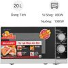 Lò vi sóng Sharp R-G222VN-S 20 lít 1 Lò vi sóng Sharp R-G222VN-S 20 lít