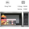 Lò vi sóng Sharp R-G728XVN-BST 28 lít 1 Lò vi sóng Sharp R-G728XVN-BST 28 lít