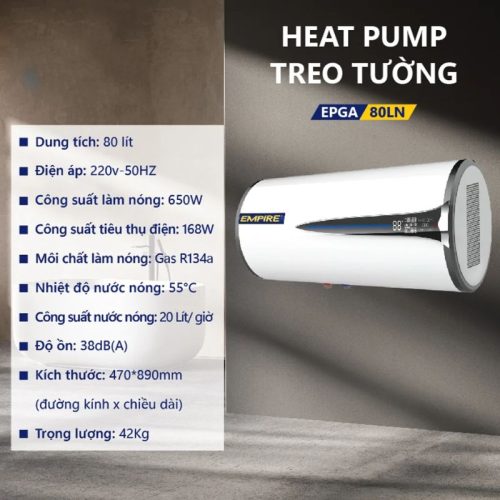 Máy nước nóng Empire EPGA-80LN 7 Ảnh máy nước nóng Empire EPGA-80LN