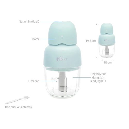 Máy xay thực phẩm Bear QSJ-B01P1 5 Ảnh máy xay thực phẩm Bear QSJ-B01P1