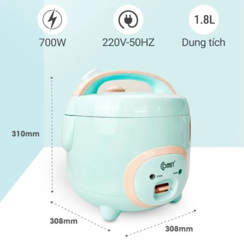 Nồi cơm điện Comet CM8007 5 Ảnh nồi cơm điện Comet CM8007