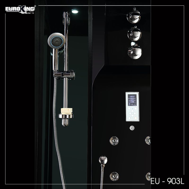 Phòng xông hơi Euroking EU-A903L Black 4 Ảnh phòng xông hơi Euroking EU-A903L Black