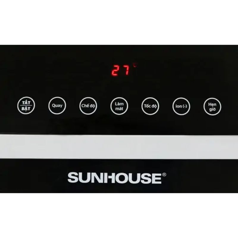 Máy làm mát không khí Sunhouse SHD7727 5 Bảng điều khiển máy làm mát không khí Sunhouse SHD7727