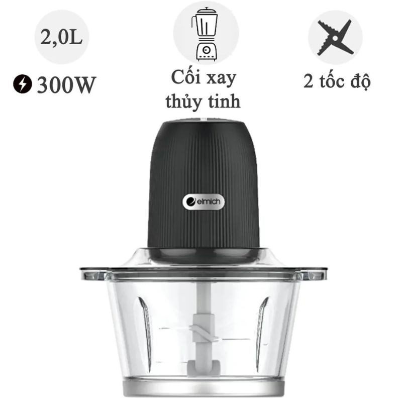 Máy xay thịt Elmich EL0806 300W 1 Máy xay thịt Elmich EL0806 300W
