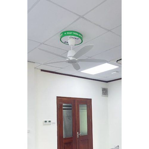 Quạt trần Gcool Copter 05 R VN011402503 Ghi Bạc 5 Ảnh thực tế quạt trần Gcool Copter 05 R VN011402502 Trắng