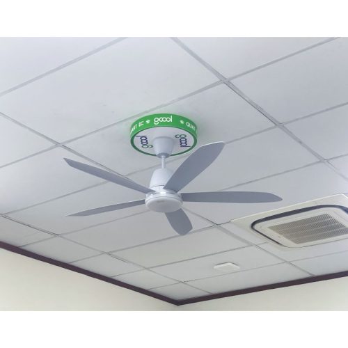 Quạt trần Gcool Copter 05 RL VN011402509 Ghi Bạc 7 Ảnh thực tế quạt trần Gcool Copter 05 RL VN011402509 Ghi Bạc