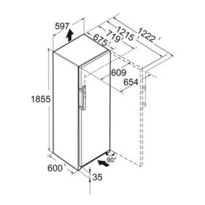 Bộ tủ lạnh kết hợp Liebherr SFNsdd 526i Prime - SRsdd 5230 6 Bộ tủ lạnh kết hợp Liebherr SFNsdd 526i Prime - SRsdd 5230 - Ảnh 4
