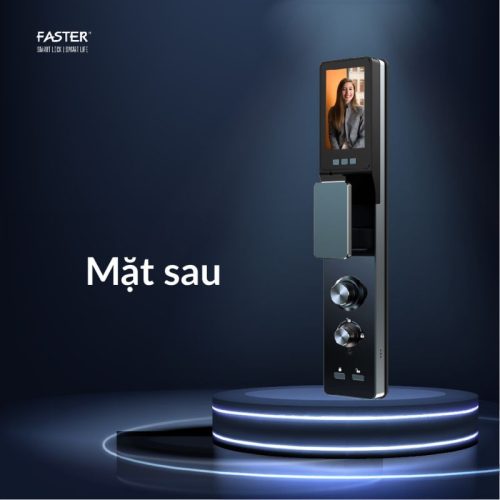 Khóa thông minh Faster FS868-CNC 7 Mặt sau khóa thông minh Faster FS868-CNC