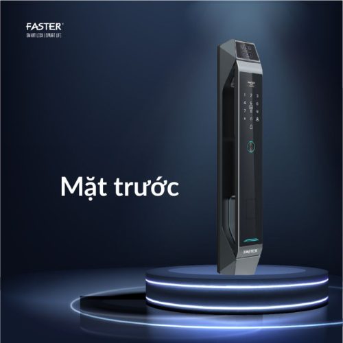Khóa thông minh Faster FS868-CNC 6 Mặt trước khóa thông minh Faster FS868-CNC