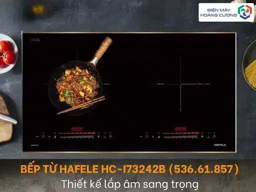 Bếp từ Hafele HC-I73242B 536.61.857 8 Bếp từ Hafele HC-I73242B 536.61.857 tối ưu không gian bếp