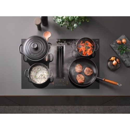 Bếp từ kết hợp hút mùi Miele 4 vùng nấu KMDA 7272 FL-A lắp âm 8 Ảnh bếp từ kết hợp hút mùi Miele 4 vùng nấu KMDA 7272 FL-A lắp âm