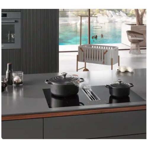 Bếp từ kết hợp hút mùi Miele 4 vùng nấu KMDA 7272 FL-A lắp âm 7 Ảnh bếp từ kết hợp hút mùi Miele 4 vùng nấu KMDA 7272 FL-A lắp âm
