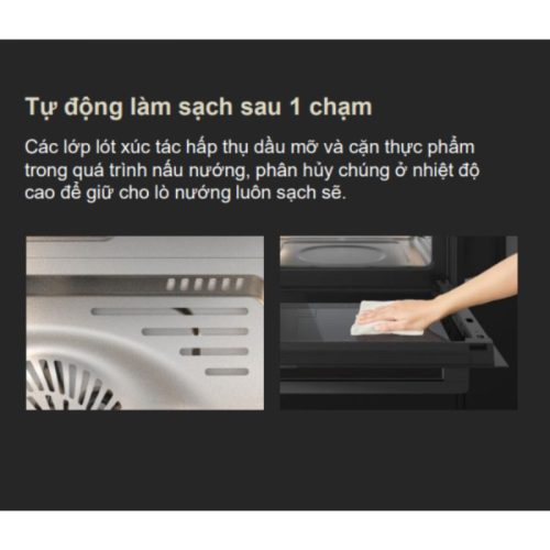 Lò nướng âm tủ Panasonic HL-CK632B 5 Ảnh lò nướng âm tủ Panasonic HL-CK632B