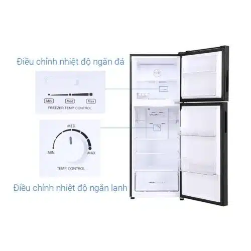Tủ lạnh Aqua Inverter 211 lít AQR-T238FA(FB) 9 ảnh Tủ lạnh Aqua Inverter 211 lít AQR-T238FA(FB)