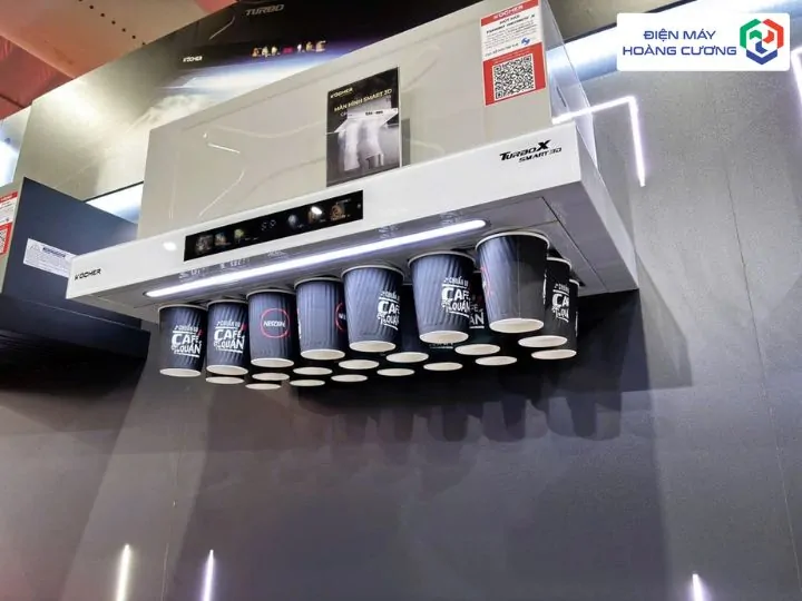 Máy hút mùi Kocher Turbo X3D-350T 5 Công suất máy hút mùi X3D-350T mạnh mẽ