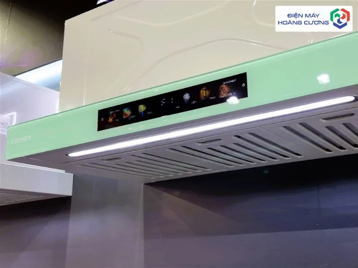 Máy hút mùi Kocher Turbo X3D-350N 5 Điều khiển máy hút mùi X3D-350N