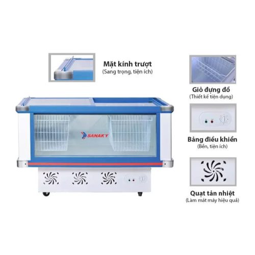 Tủ mát Sanaky VH299K 7 Ảnh tủ mát Sanaky VH299K
