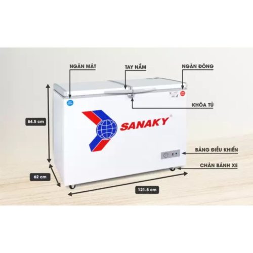 Tủ Đông SANAKY VH365W2 9 Hình Ảnh Tủ Đông SANAKY VH365W2