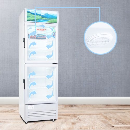 Tủ mát Sanaky VH408WL 7 Hình ảnh tủ mát Sanaky VH408WL