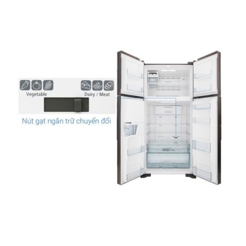 Tủ lạnh Hitachi Inverter 540 lít R-FW690PGV7 GBW 8 Ảnh tủ lạnh Hitachi Inverter 540 lít R-FW690PGV7 GBW