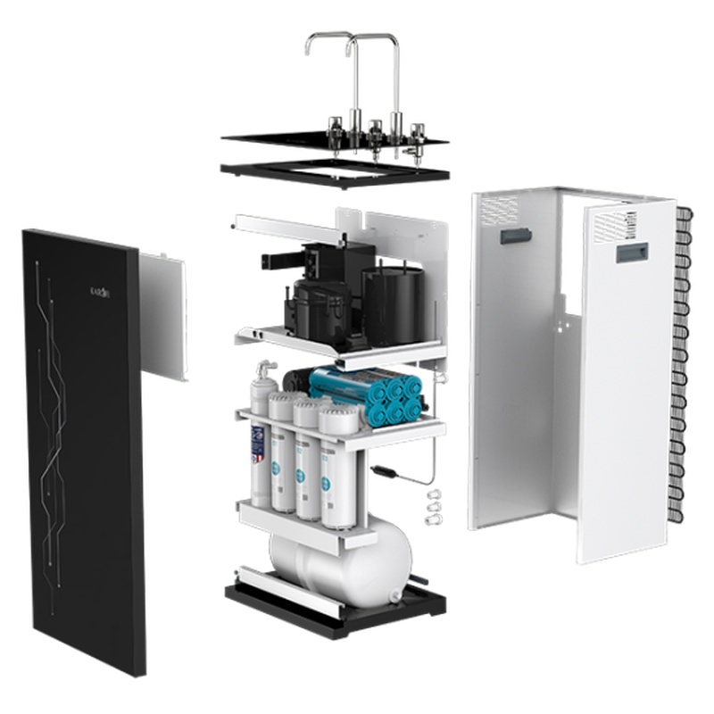 Cấu tạo Máy lọc nước nóng lạnh Karofi KAD-I55