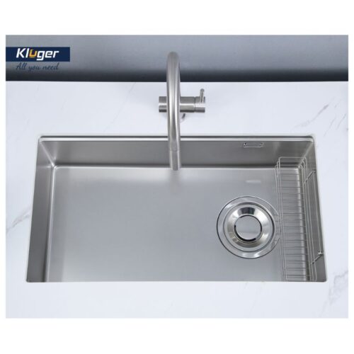 Chậu rửa bát Kluger KY8045SL Plus 14 Ảnh lắp đặt Kluger KY8045SL Plus