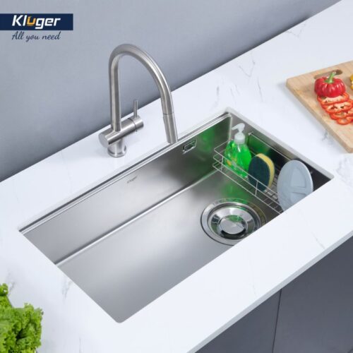 Chậu rửa bát Kluger KY7545SL Plus 12 Ảnh lắp Kluger KY7545SL Plus