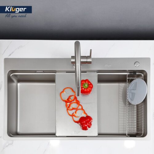 Chậu rửa bát Kluger KF8850FS Plus 14 Chậu rửa bát Kluger KF8850FS Plus