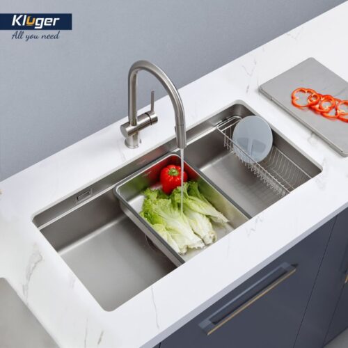 Chậu rửa bát Kluger KU7844FS Plus 12 Chậu rửa bát Kluger KU7844FS Plus