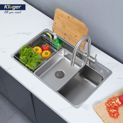 Chậu rửa bát Kluger KH8048SL Plus 12 Hình ảnh Kluger KH8048SL Plus
