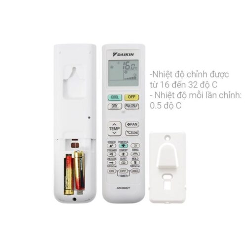 Máy Lạnh Cao Cấp Daikin FTKY35WAVMV 1.5HP Inverter 7 Điều khiển máy Lạnh Cao Cấp Daikin FTKY35WAVMV 1.5HP Inverter