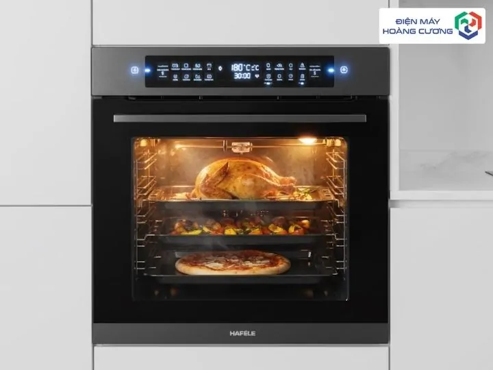 Lò nướng âm tủ Hafele HC-O811B 495.10.035 16 Lò nướng âm tủ Hafele HC-O811B nhiều chế độ