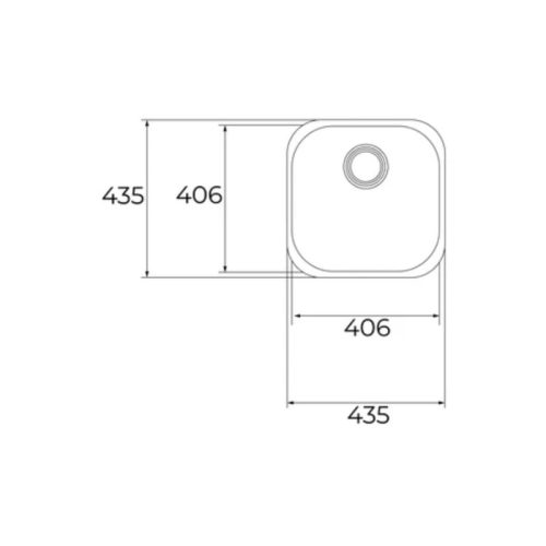 Chậu rửa chén Teka BE 40.40.25 1B 10125021 9 kich thuoc chau rua chen teka be 40 40 25 1b 10125021