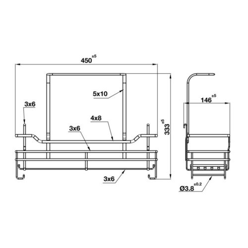 Rổ đựng dụng cụ vệ sinh Hafele 595.04.096 6 kich thuoc ro dung dung cu ve sinh hafele 595.04.096