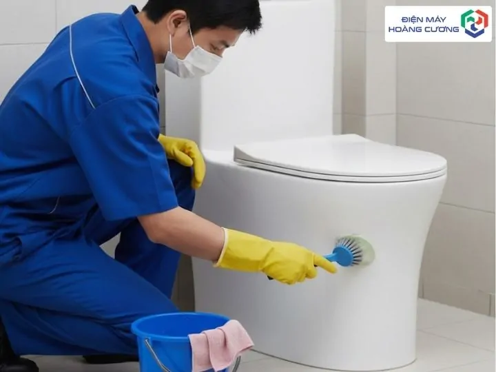 Bồn cầu một khối Hafele 588.82.438 11 Bồn cầu một khối Hafele 588.82.438 dễ vệ sinh