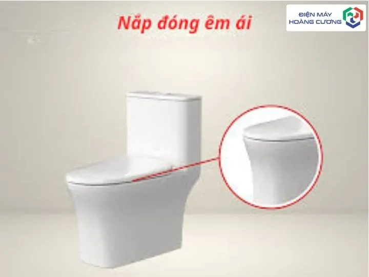 Bồn cầu một khối Hafele 588.82.438 17 Bồn cầu một khối Hafele 588.82.438 nắp đóng êm ái
