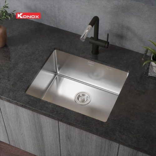 Chậu rửa bát Konox Tari 500SM 7 anh chau rua bat konox tari 500sm