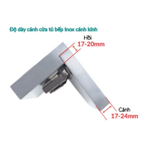 Bản lề GrandX Capella Inox SUS 304 XC.S304A2 7 hinh anh ban le grandx capella inox sus 304 xc s304a2