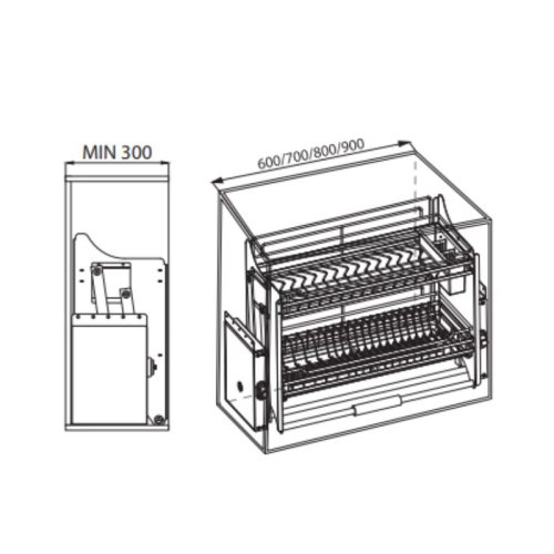 Giá bát đĩa nâng hạ nan dẹt GrandX XL.80S2 7 kich thuoc gia bat dia nang ha na det grandx xl 70s2ha na det grandx xl 80s2