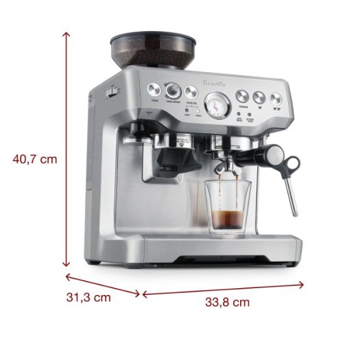 Máy pha cà phê Breville BES870XL 9 kich thuoc may pha ca phe breville bes870xl