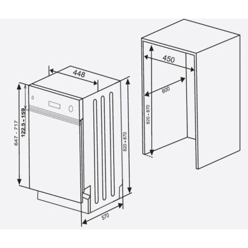 Máy rửa chén Hafele HDW-B4512B 533.23.340 8 kich thuoc may rua chen hafele hdw b4512b 533 23 340