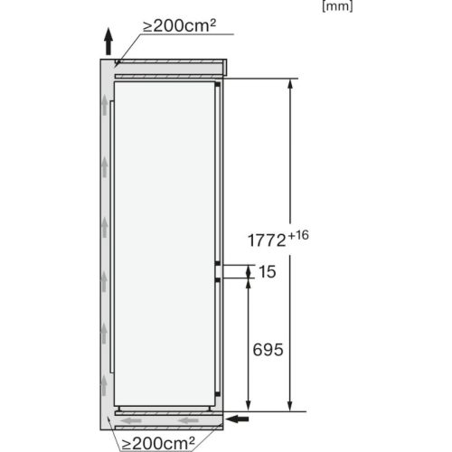 Tủ lạnh Miele KFN 7734 C 6 kich thuoc tu lanh miele kfn 7734 c