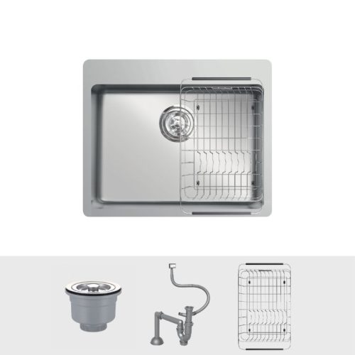 Chậu rửa bát Konox Neron 600T 6 phu kien chau rua bat konox neron 600t