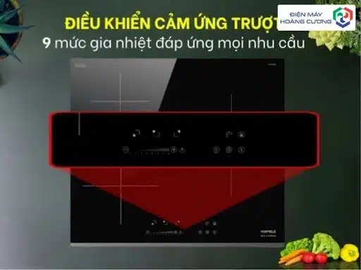 Bếp từ 3 vùng nấu Hafele HC-I6035B - 533.09.961 15 Bếp từ 3 vùng nấu Hafele HC-I6035B - 533.09.961 cảm ứng trượt