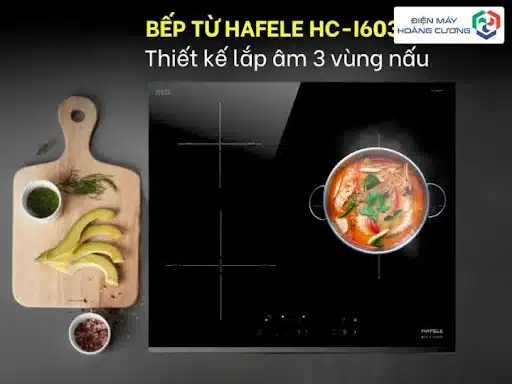 Bếp từ 3 vùng nấu Hafele HC-I6035B - 533.09.961 13 Bếp từ Hafele HC-I6035B 533.09.961