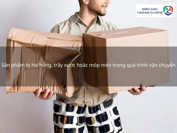 Chính sách đổi trả hàng 2 Chính sách đổi trả sản phẩm với quá trình vận chuyển